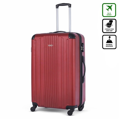 Mala Baggage Windsor - Pequena VERMELHO/P