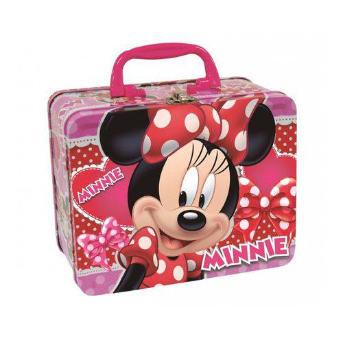 Maleta de Metal Infantil Minnie Disney