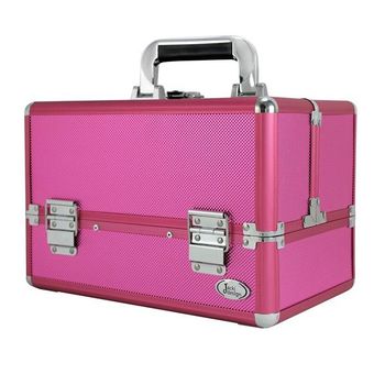 Maleta Jacki Design Profissional de Maquiagem Bjh17302 Pink Unico