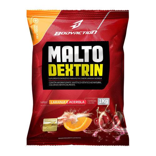 Malto - Body Action 1kg - Laranja com Acerola