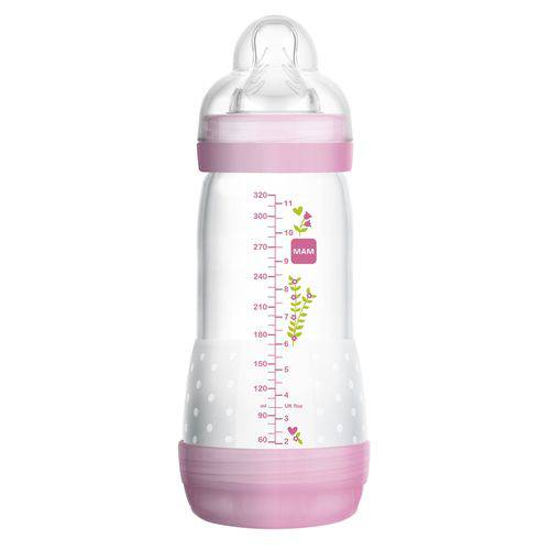 Mamadeira Easy Start - Firt Bottle 320ml Girl - MAM