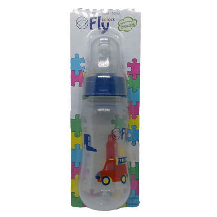 Mamadeira Fly Colors Silicone Ortodôntico 150ml
