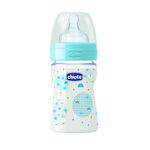 Mamadeira Wellbeing Pp Silicone Chicco 150 Ml Boy 0m