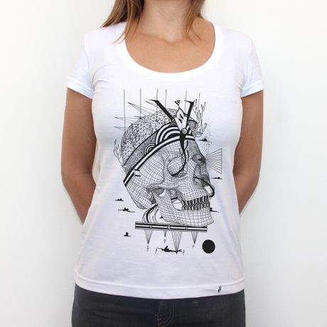 Man X Machine - Camiseta Clássica Feminina