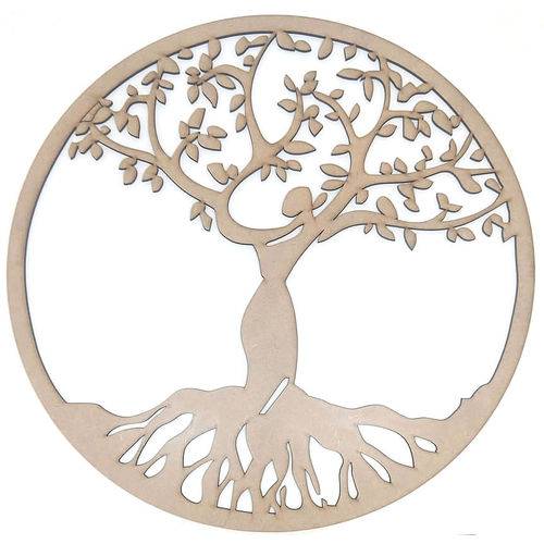 Mandala Árvore da Vida em MDF MOD1