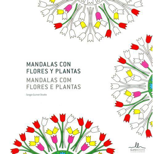 Mandalas Con Flores Y Plantas (mandalas com Flores e Plantas)