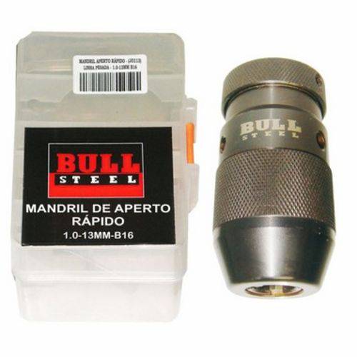 Mandril Aperto RÁPIDO B16 1.0-13mm (JQ113) – Leve – Bullsteel