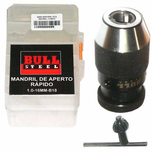 Mandril Aperto Rápido B18 1.0-16mm (Jo116) – Pesado – Bullsteel