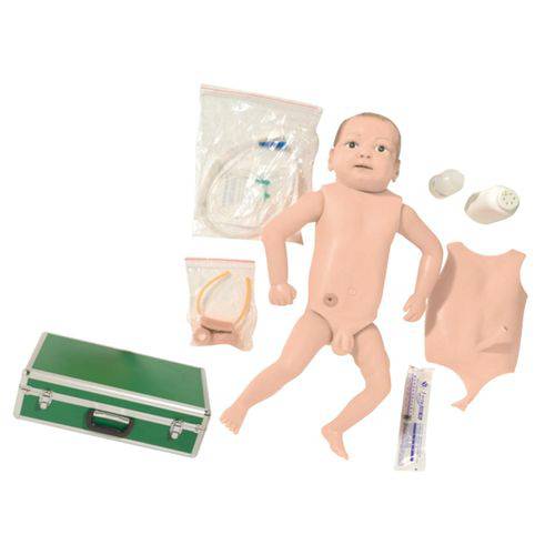 Manequim Bissexual com Órgãos Internos Bebê para Treino de Enfermagem Anatomic - Código: Tzj-0503