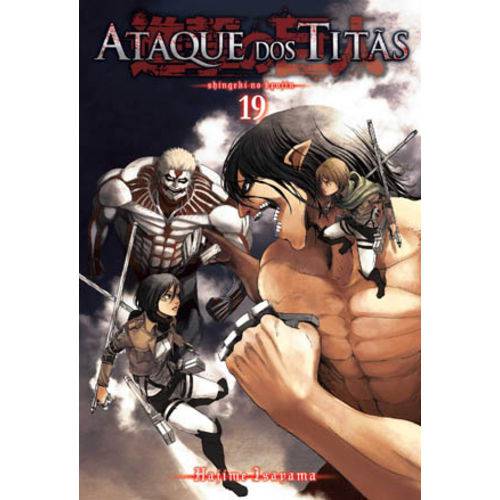 Mangá Ataque dos Titãs - Volume 19
