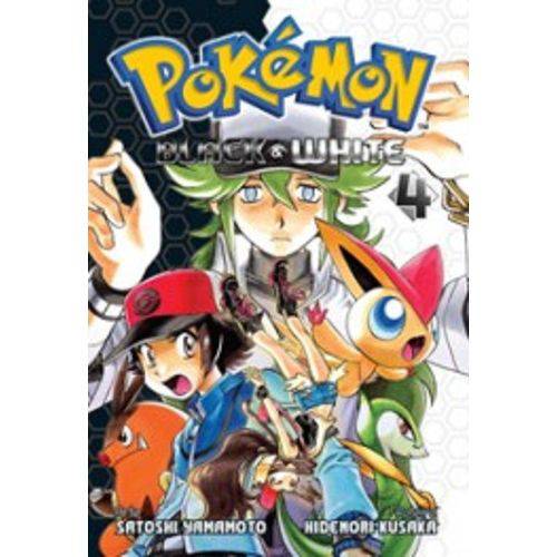Mangá Pokémon - Black e White - Volume 4 Panini