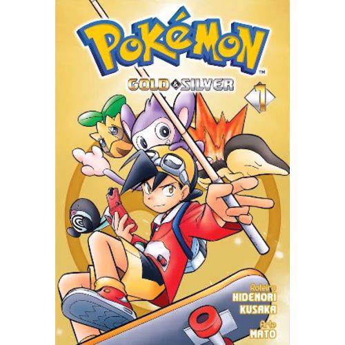 Mangá Pokémon Gold e Silver - Volume 1 Panini