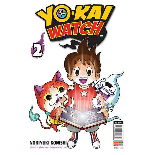 Mangá Yo Kai Watch - Volume 2 Panini