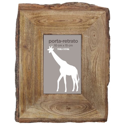Mango Bark Porta-retrato 10 Cm X 15 Cm Castanho