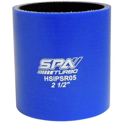 Mangueira de Pressurização de Silicone SPA Reta 2 1/2" X 76mm Azul (HSIPSR05)
