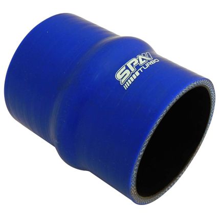 Mangueira de Pressurização de Silicone SPA Reta com Hump 2 3/4" X 100mm Azul (HSIPSRH04)