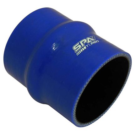 Mangueira de Pressurização de Silicone SPA Reta com Hump 3" Pol X 100mm Azul (HSIPSRH05)