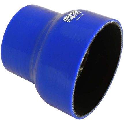 Mangueira de Pressurização de Silicone SPA Reta com Redução 4" X 3" X 100mm Azul (HSIPSRD04) - Confira Especificações