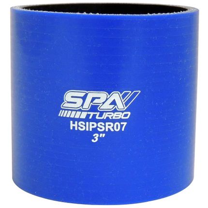 Mangueira de Pressurização de Silicone SPA Reta 3" X 76mm Azul (HSIPSR07)