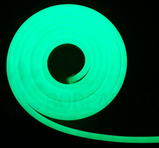 Mangueira LED Neon Flex Luz Verde 3m IP65 110V Uniled
