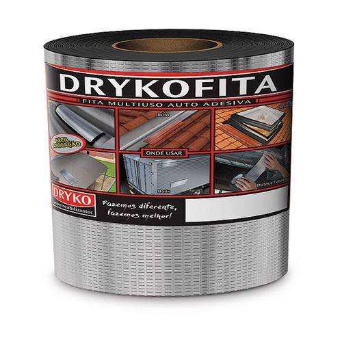 Manta 05cm Drykofita Aluminio Rolo com 10 Metros - Dryko