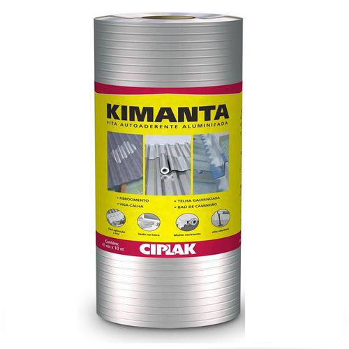 Manta 20cm Kimanta Aluminio em Rolo com 10 Metros - Ciplak