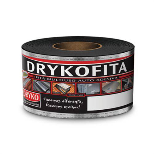 Manta 10cm Drykofita Aluminio Rolo com 10 Metros - Dryko