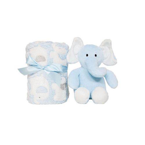 Manta para Bebe Buba Gift Elefantinho - Buba