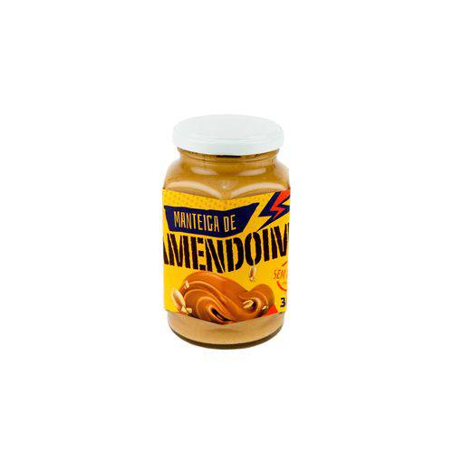 Manteiga de Amendoim com Sal Rosa do Himalaia 380g Apidae