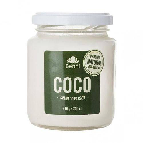 Manteiga de Coco 240g - Benni