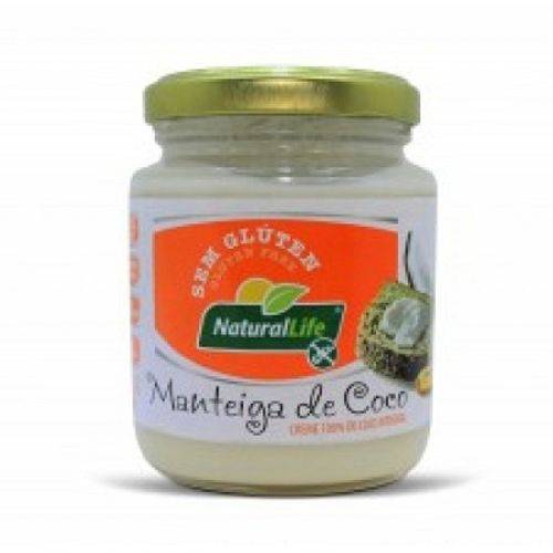 Manteiga de Coco Sem Glúten - 210g - Natural Life