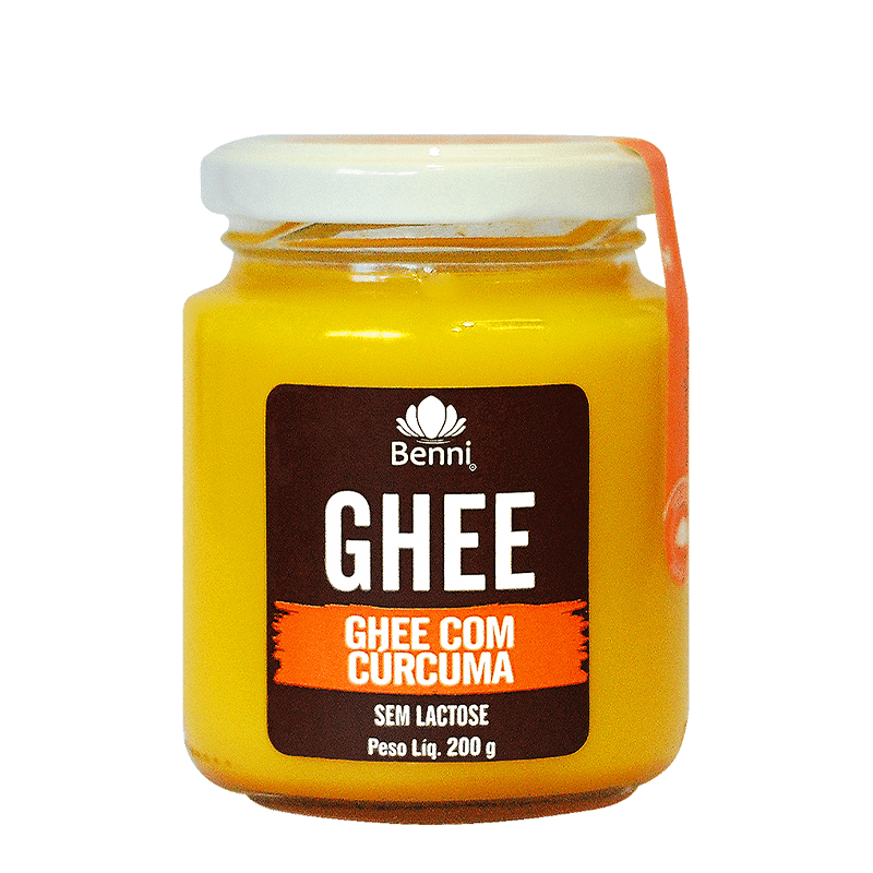 Manteiga Ghee com Cúrcuma 200g - Benni