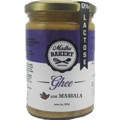Manteiga Ghee Massala 300ml Madhu Bakery