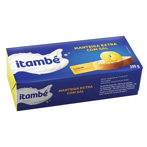 Manteiga Itambe 200g com Sal