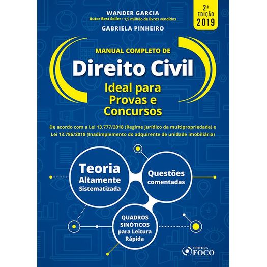 Manual Completo de Direito Civil - Foco