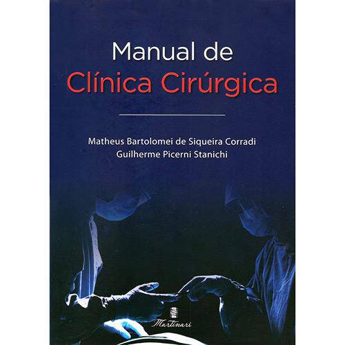 Manual de Clínica Cirúrgica 1ª Ed