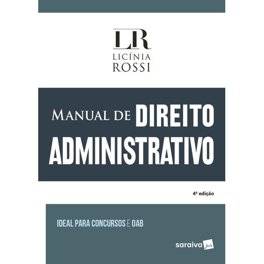 Manual de Direito Administrativo - Saraiva - 4 Ed