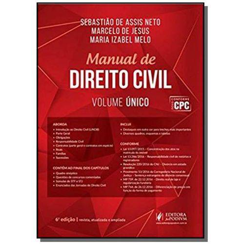 Manual de Direito Civil - Volume Unico 05