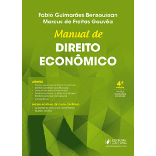 Manual de Direito Econômico - 4ª Edição (2018)