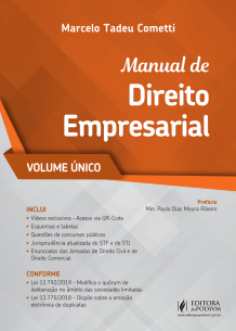 Manual de Direito Empresarial - Vol. Único (2019)