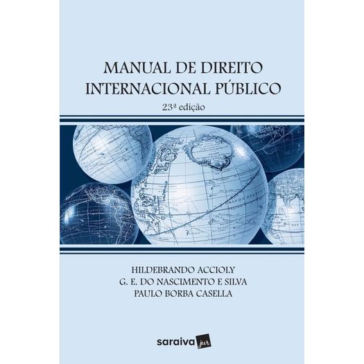 Manual de Direito Internacional Publico - Saraiva - 23 Ed