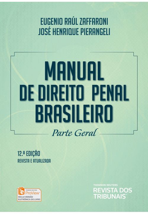Manual de Direito Penal Brasileiro - 12ª Edição