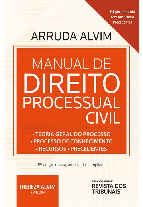 Manual de Direito Processual Civil 18º Edição