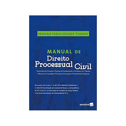 Manual de Direito Processual Civil 1ªed. - Saraiva