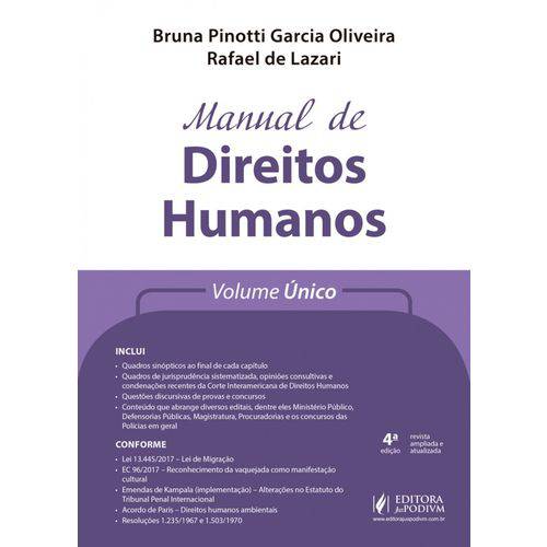 Manual de Direitos Humanos - 4ª Edição (2018)