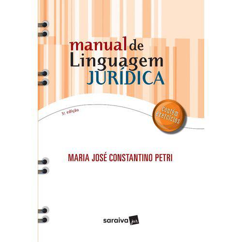 Manual de Linguagem Jurídica - 3ª Ed.