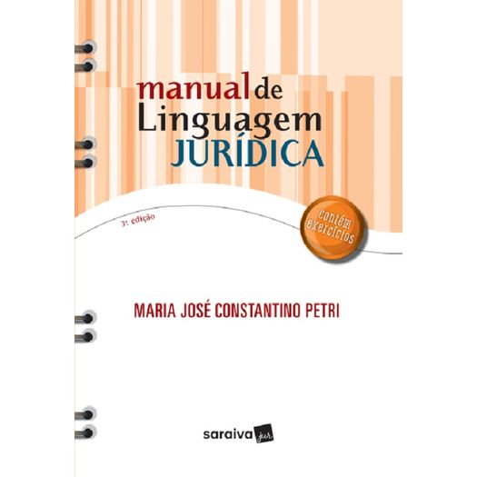 Manual de Linguagem Juridica - Saraiva