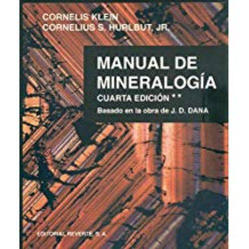 Manual de Mineralogía. Volumen 2