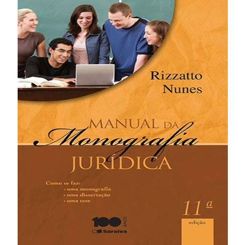 Manual de Monografia Juridica