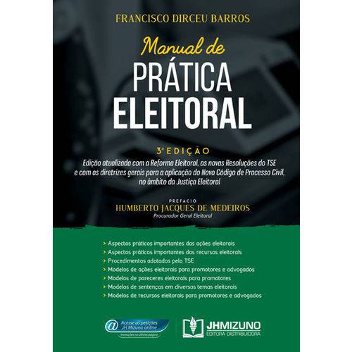 Manual de Prática Eleitoral - 3ª Edição (2018)